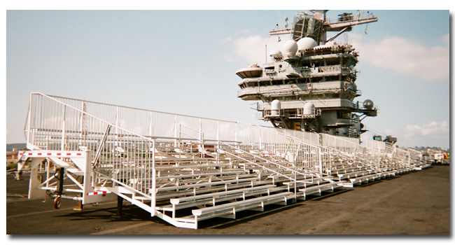 portable bleachers for rent